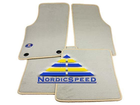 Floor Mat Set Beige 900 Classic-270132-BGE-NordicSpeed