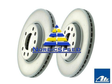 Front Brake Rotors Ventilated Genuine SAAB (285mm) Sold as Pair-93171497-NordicSpeed