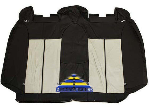 Leather Seat Cover B06 CV Black/Beige Rear Backrest OEM SAAB-12770903-NordicSpeed
