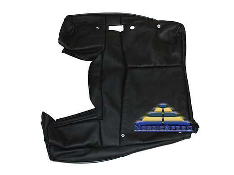 Leather Seat Cover B50/B51/K50 Black Rear LH Driver Side Backrest OEM SAAB-12770804-NordicSpeed