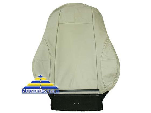 Leather Seat Cover L50 Beige Front RH Passenger Side Backrest OEM SAAB-12770777-NordicSpeed