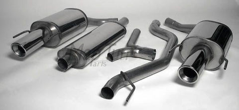 Maptun Performance 2.5" Cat-Back Dual Pipe Exhaust 9-3 03-11 FWD-04-13047-NordicSpeed