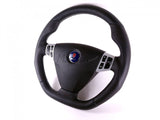 Maptun Performance "Hirsch Style" Leather Steering Wheel 9-3 (03-05)-01-50304FL-W-NordicSpeed