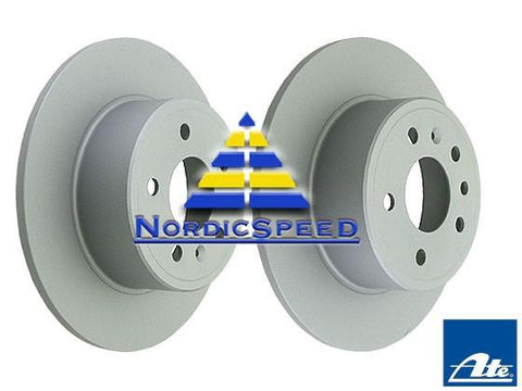 Rear Brake Rotors Solid Genuine SAAB 280mm Sold as Pair-5391578-NordicSpeed