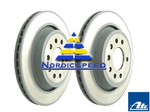 Rear Brake Rotors Ventilated Genuine SAAB 16" (292mm) XWD OEM SAAB-93192627-NordicSpeed
