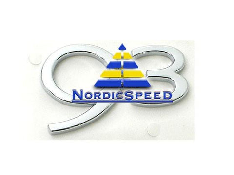Rear Emblem 9-3 Sport Combi OEM SAAB-12795674-NordicSpeed