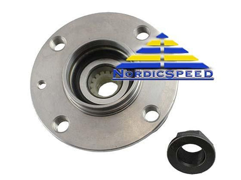 Rear Hub with Bearing Non-ABS OEM SAAB