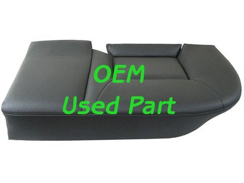 Rear Seat Cushion LH Driver Side Dark Grey Leather Heated OEM USED-00-5319587-NordicSpeed