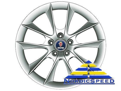 SAAB 10-Spoke ALU65 Wheel 18 x 7.5" (ET41) 5x110-12763042-NordicSpeed
