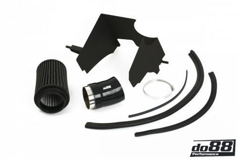 SAAB 9-3 2.8T V6 06-11 Intake system with filter, black hose-LF-100S-Filter-NordicSpeed