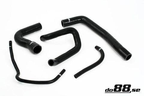 SAAB 9000 Turbo 86-90 Coolant hoses Black-NordicSpeed