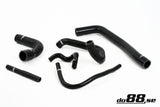 SAAB 9000 Turbo 94-98 Coolant hoses Black-NordicSpeed