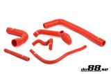 SAAB 9000 Turbo 94-98 Coolant hoses Red-NordicSpeed