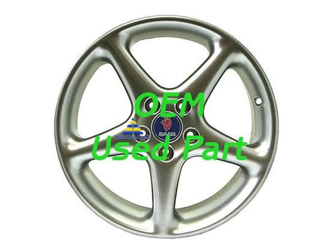 SAAB ALU 34 Wheel 5-Spoke VIGGEN 7" x 17" (ET42) 5x110 OEM USED-00-5230123-NordicSpeed