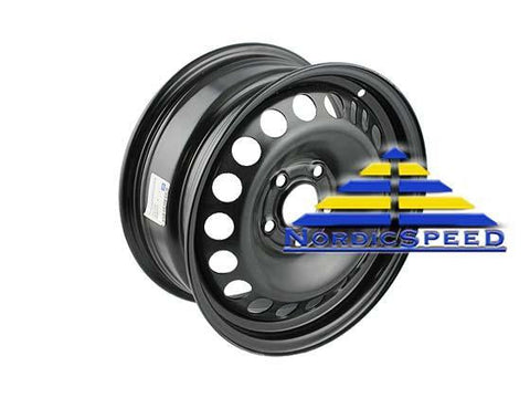 SAAB Steel Wheel Black 15 x 6.5" (ET41) 5X110 Set of 4