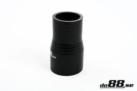 Silicone Hose Black 1,5 - 1,625'' (38-41mm)-SR38-41-NordicSpeed