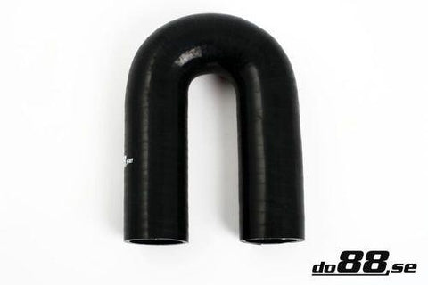 Silicone Hose Black 180 degree 2,125'' (54mm)-SB180G54-NordicSpeed