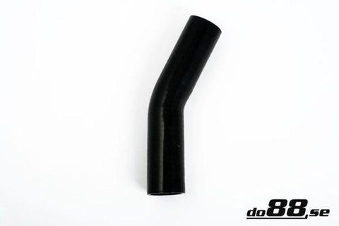 Silicone Hose Black 25 degree 1'' (25mm)-SB25G25-NordicSpeed