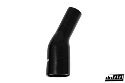 Silicone Hose Black 25 degree 2,25 - 2,5'' (57 - 63mm)-SBR25G57-63-NordicSpeed