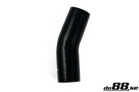 Silicone Hose Black 25 degree 2,5'' (63mm)-SB25G63-NordicSpeed