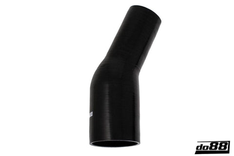 Silicone Hose Black 25 degree 3 - 3,5'' (76 - 89mm)-SBR25G76-89-NordicSpeed