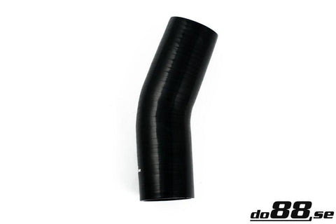 Silicone Hose Black 25 degree 3'' (76mm)-SB25G76-NordicSpeed