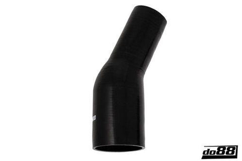 Silicone Hose Black 25 degree 3,125 - 3,5'' (80-89mm)-SBR25G80-89-NordicSpeed