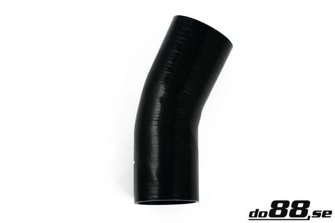 Silicone Hose Black 25 degree 3,5'' (89mm)-SB25G89-NordicSpeed
