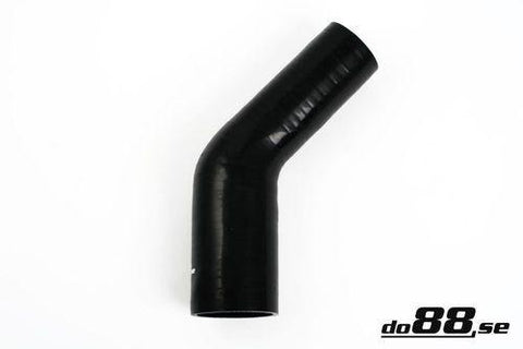 Silicone Hose Black 45 degree 2 - 2,25'' (51 - 57mm)-SBR45G51-57-NordicSpeed