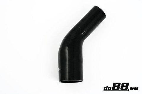 Silicone Hose Black 45 degree 2 - 3'' (51 - 76mm)-SBR45G51-76-NordicSpeed