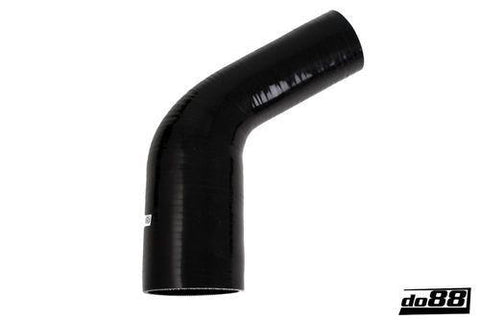 Silicone Hose Black 60 degree 2,25 - 2,75'' (57 - 70mm)-SBR60G57-70-NordicSpeed