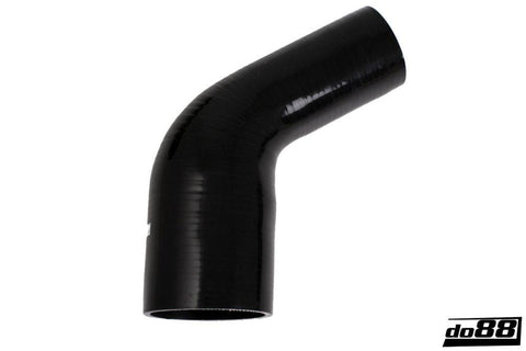 Silicone Hose Black 60 degree 2,5 - 3,25'' (63-83mm)-SBR60G63-83-NordicSpeed