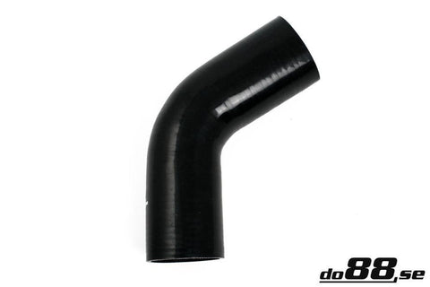 Silicone Hose Black 60 degree 3,5'' (89mm)-SB60G89-NordicSpeed