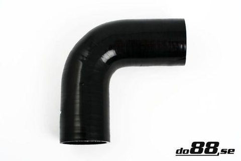 Silicone Hose Black 90 degree 2,5'' (63mm)-SB90G63-NordicSpeed