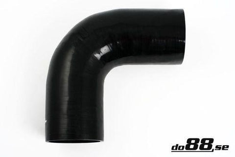 Silicone Hose Black 90 degree 4'' (102mm)-SB90G102-NordicSpeed