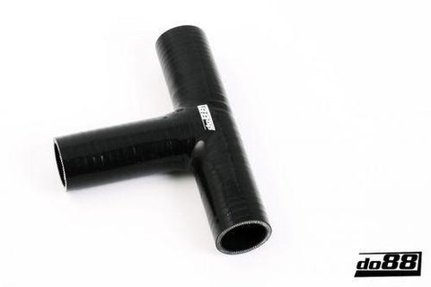 Silicone Hose Black T 1,5'' (38mm)-SLT38-NordicSpeed
