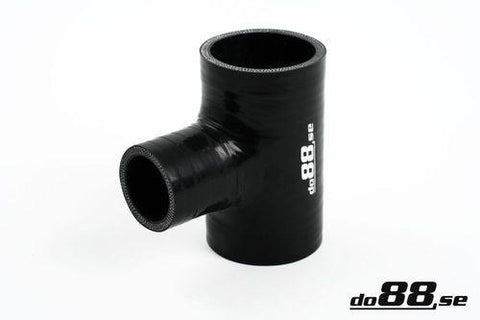 Silicone Hose Black T 2,25'' + 1'' (57mm+25mm)-ST57-NordicSpeed