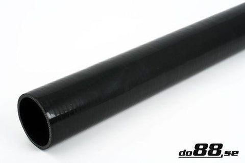 Silicone Hose Black straight length 3'' (76mm)-SL76-NordicSpeed