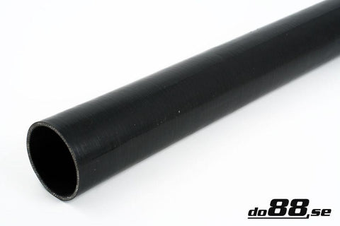 Silicone Hose Black straight length 3,25'' (83mm)-SL83-NordicSpeed