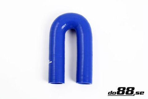 Silicone Hose Blue 180 degree 1,125'' (28mm)-B180G28-NordicSpeed