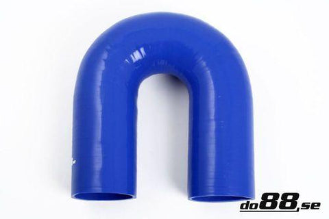 Silicone Hose Blue 180 degree 3,125'' (80mm)-B180G80-NordicSpeed