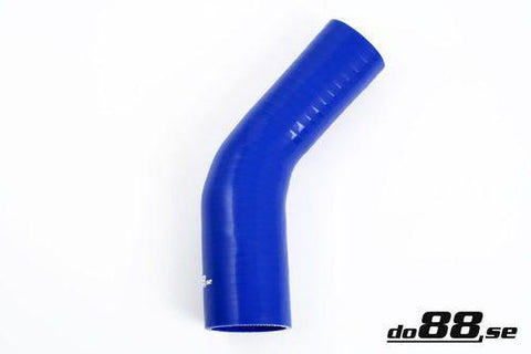 Silicone Hose Blue 45 degree 1 - 1,5'' (25-38mm)-BR45G25-38-NordicSpeed