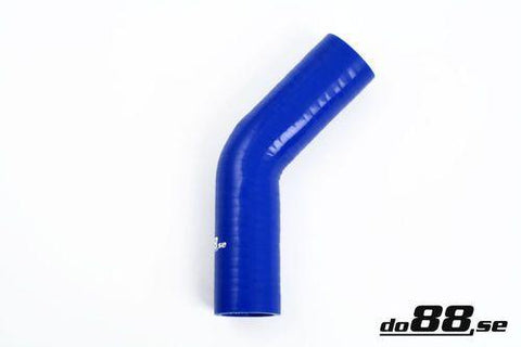 Silicone Hose Blue 45 degree 1,125'' (28mm)-B45G28-NordicSpeed