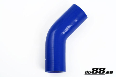 Silicone Hose Blue 45 degree 2,5'' (63mm)-B45G63-NordicSpeed