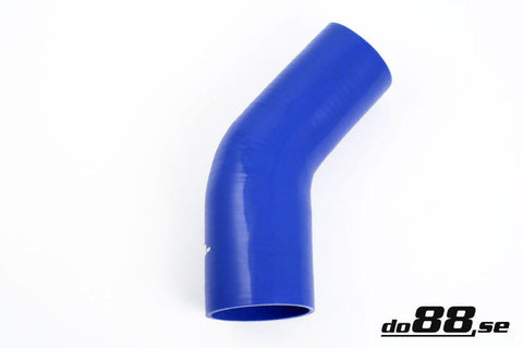 Silicone Hose Blue 45 degree 3 - 3,125'' (76 - 80mm)-BR45G76-80-NordicSpeed