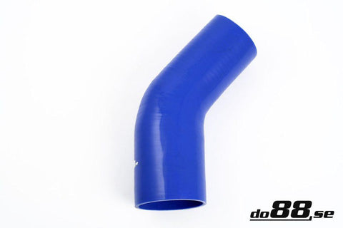 Silicone Hose Blue 45 degree 3,125 - 3,25'' (80-83mm)-BR45G80-83-NordicSpeed
