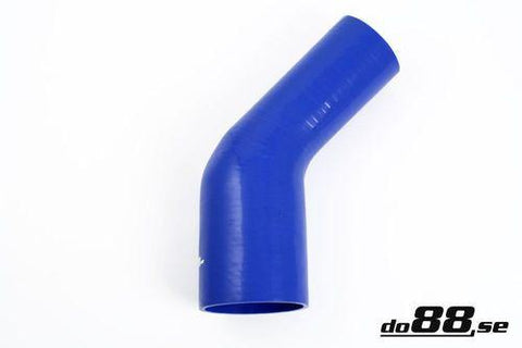 Silicone Hose Blue 45 degree 3,125 - 4'' (80-102mm)-BR45G80-102-NordicSpeed