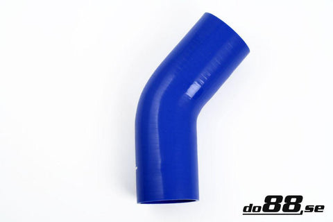 Silicone Hose Blue 45 degree 3,25'' (83mm)-B45G83-NordicSpeed