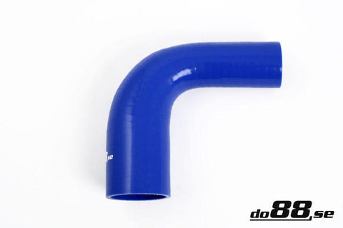 Silicone Hose Blue 90 degree 1,375 - 1,625'' (35-41mm)-BR90G35-41-NordicSpeed
