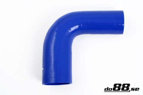 Silicone Hose Blue 90 degree 2 - 2,5'' (51 - 63mm)-BR90G51-63-NordicSpeed